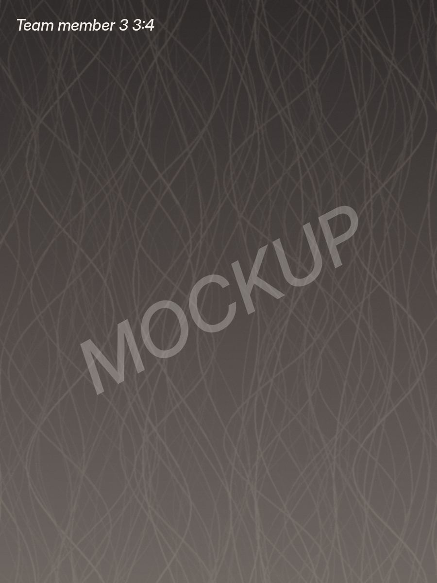 Mockup portrait placeholder for a senior barber